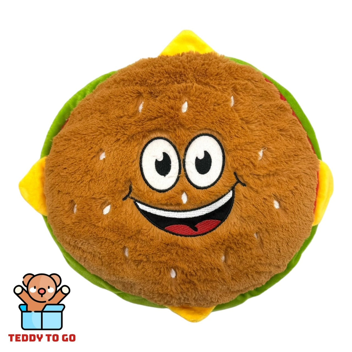 Happy Fast Food Friends Hamburger Plush 50 Cm Teddy To Go happy-fast-food-friends-hamburger-plush-50-cm-teddy-to-go