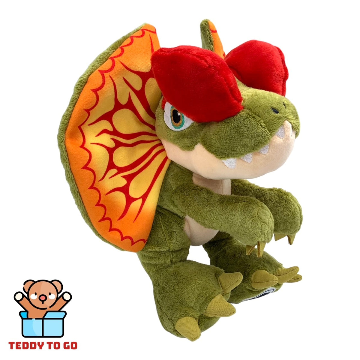 Jurassic World Dilophosaurus Plush 27 Cm Teddy To Go