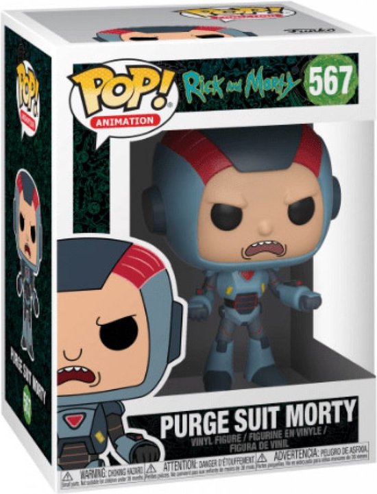 Funko POP! Rick & Morty - Purge Suit Morty #567 in doos