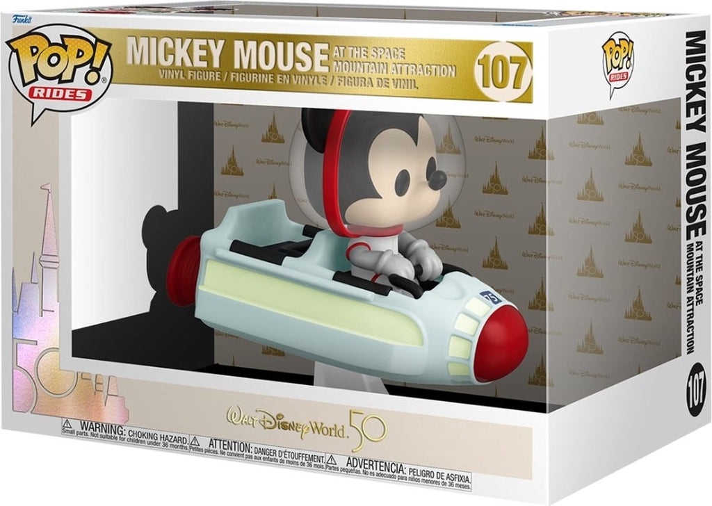 Funko POP! Disney - Mickey Mouse at The Space Mountain attraction #107 in doos