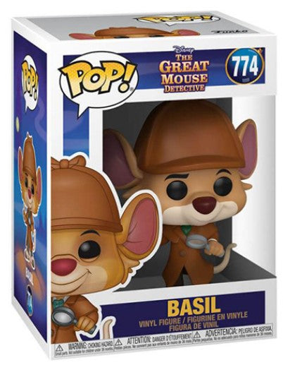 Funko POP! Disney - The Great Mouse Detective - Basil #774 in doos