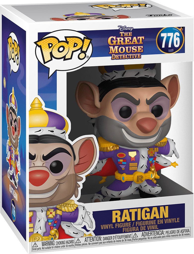 Funko POP! Disney - The Great Mouse Detective - Ratigan #776 in doos