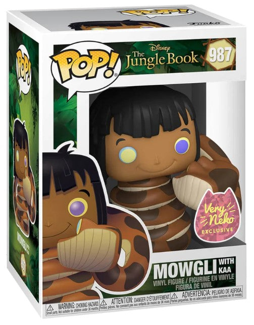 Funko Pop! Disney - The Jungle Book - Mowgli with Kaa #987 in doos