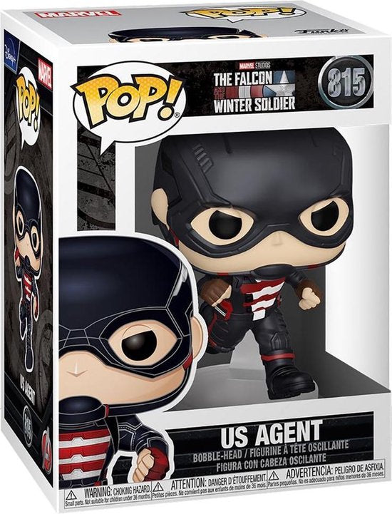 Funko POP! Marvel The Falcon and the Winter Soldier - US Agent #815 in doos