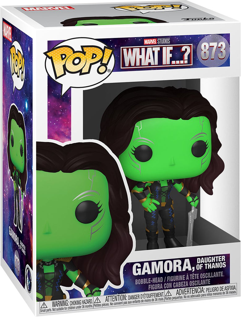 Funko POP! Marvel - What if...? - Gamora, Daughter of Thanos #873 in doos