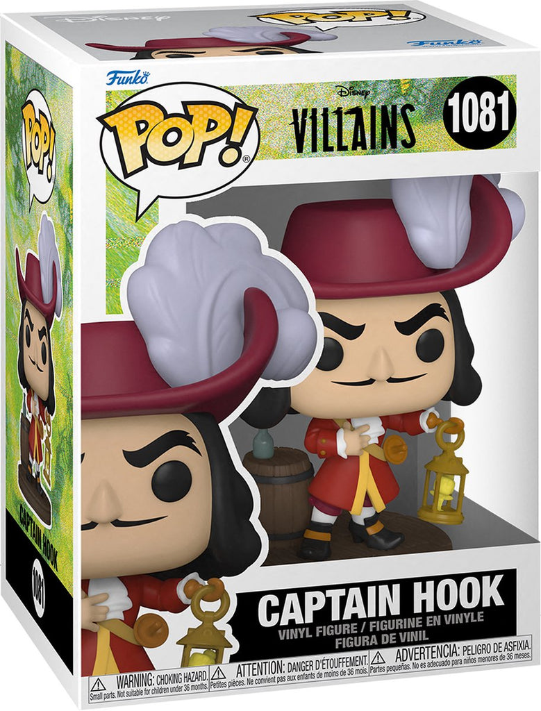 Funko POP! Disney Villains - Captain Hook #1081 in doos