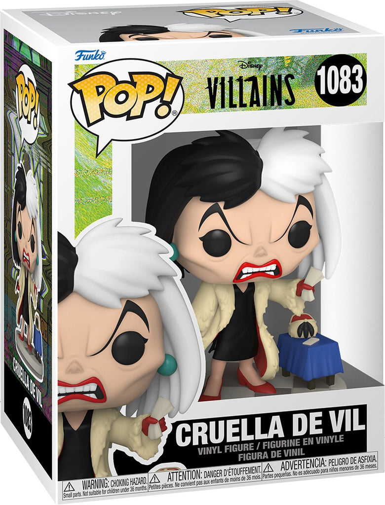 Funko POP! Disney Villains - Cruella de Vil #1083 in doos