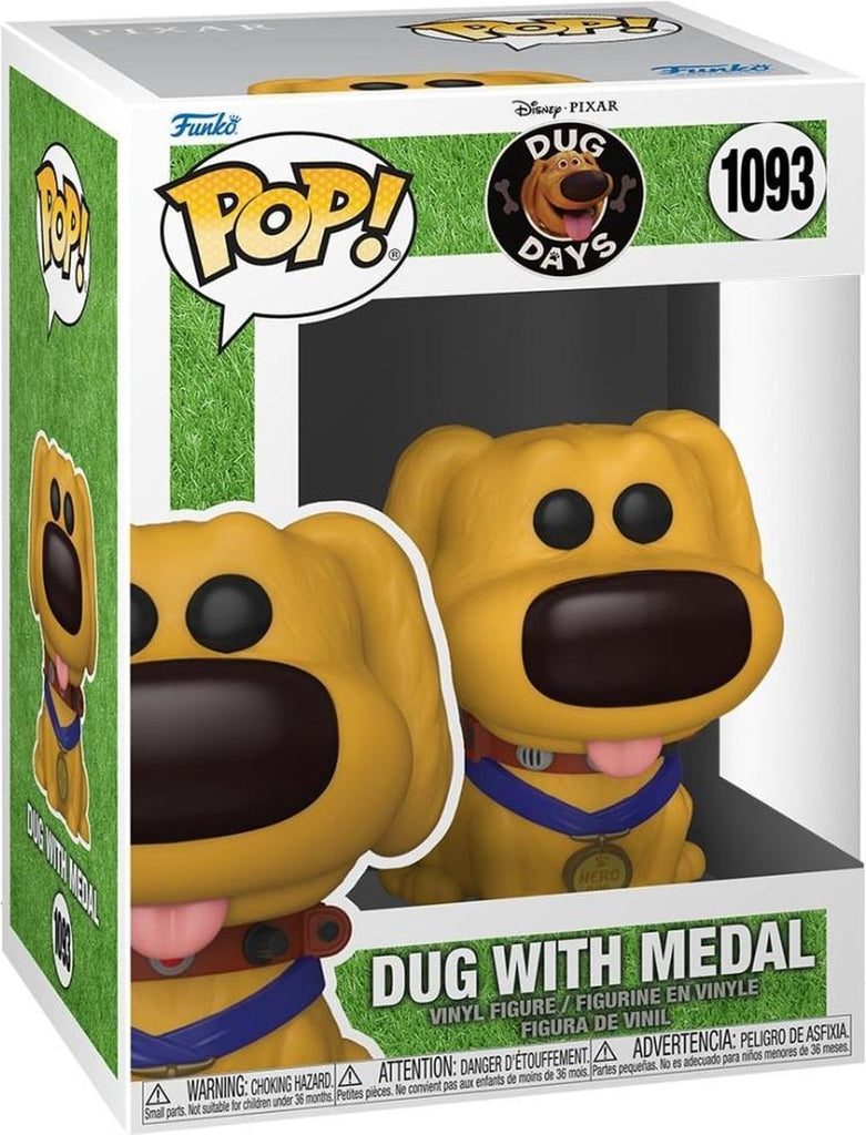 Funko POP! Disney - Dug Days - Dug with medal #1093 in doos