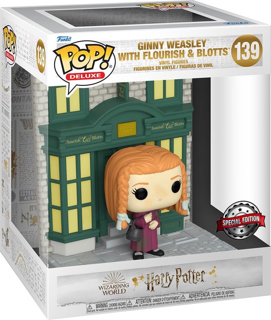 Funko POP! Harry Potter - Ginny Weasley with Flourish & Blotts #139 in doos