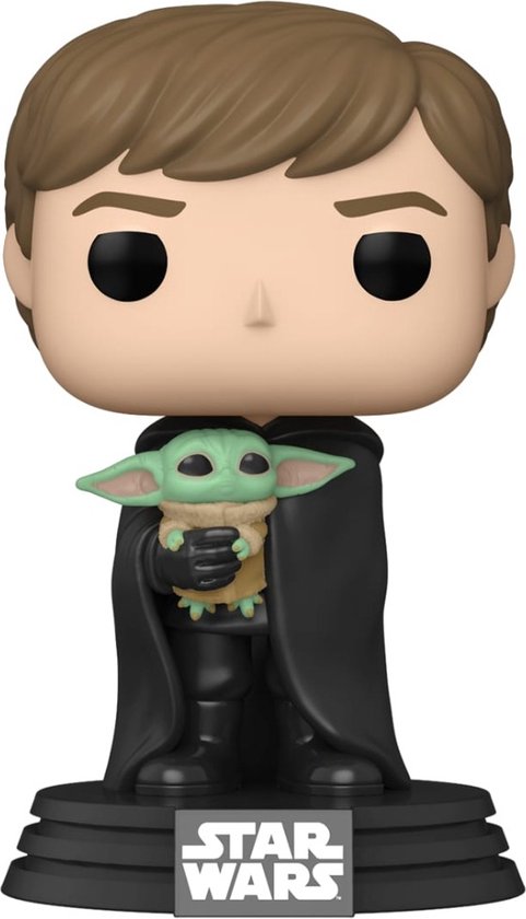 Funko POP! Star Wars - Luke Skywalker with Groku #482