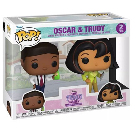 Funko POP! Disney The Proud Family - Oscar & Trudy 2 Pack in doos