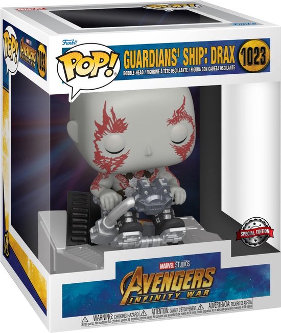 Funko POP! Marvel Guardians of the Galaxy - Guardians' Ship: Drax #1023 in doos