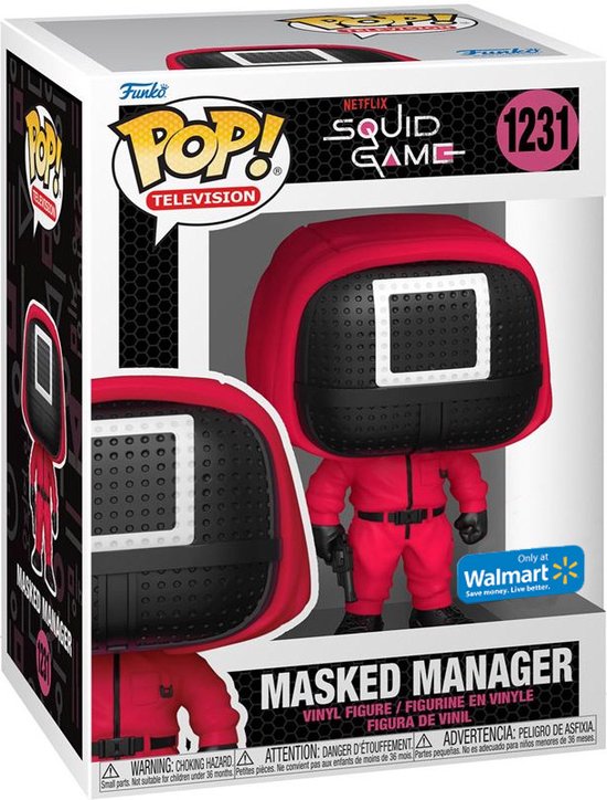 Funko POP! Squid Game - Masked Manager #1231 in doos