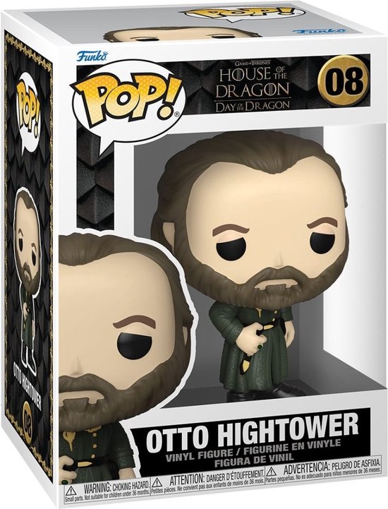 Funko POP! House of The Dragon - Otto Hightower #08 in doos