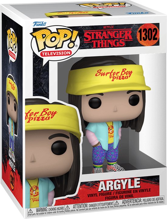 Funko POP! Stranger Things - Argyle #1302 in doos