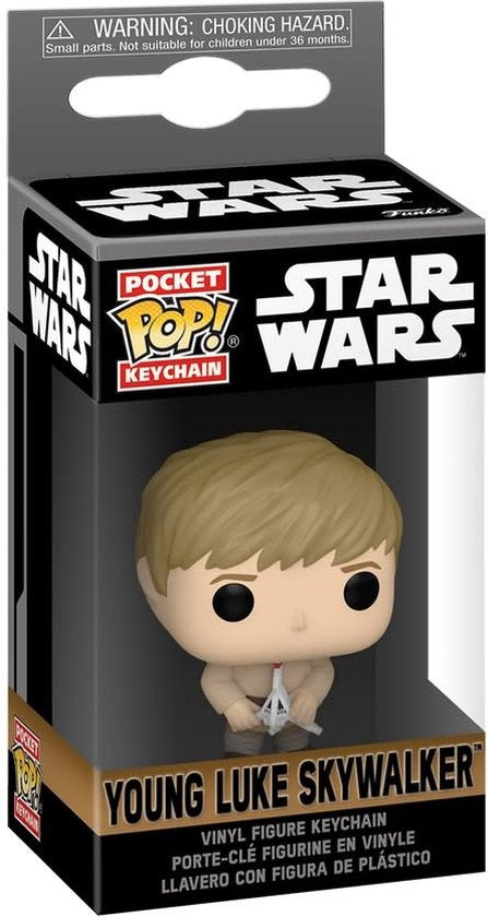 Funko POP! Pocket Keychain - Star Wars - Young Luke Skywalker in doos