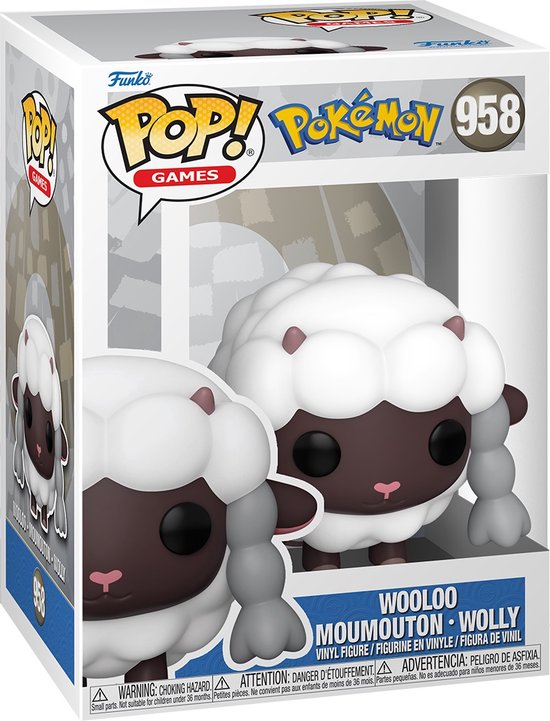 Funko POP! Pokémon - Wooloo in doos