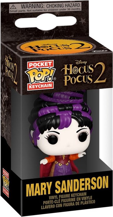 Funko POP! Pocket Keychain - Disney Hocus Pocus 2 - Mary Sanderson in doos