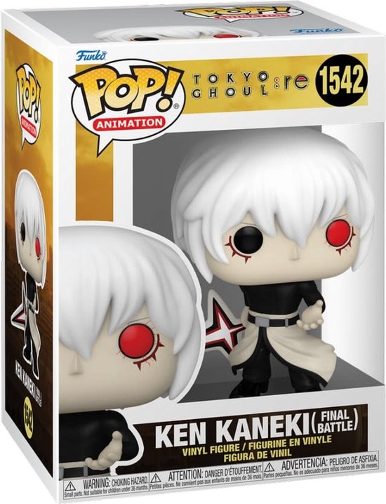 Funko POP! Tokyo Ghoul - Ken Kaneki (final battle) #1542 in doos