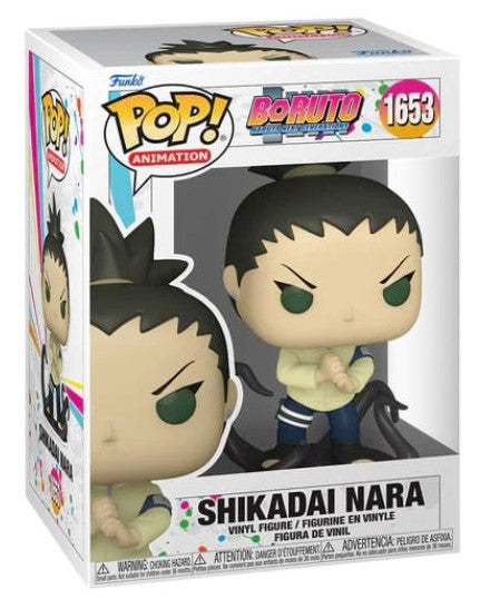 Funko POP! Boruto Naruto Next Generation - Shikadai Nara #1653 in doos