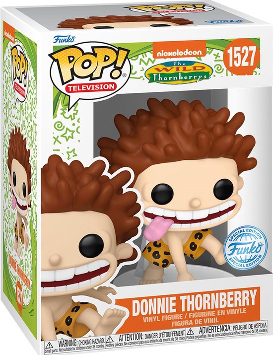 Funko POP! Nickelodeon The Wild Thornberry's - Donnie Thornberry #1527 in doos