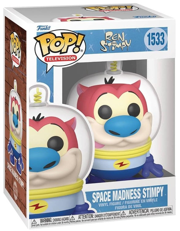 Funko POP! Ren and Stimpy - Space Madness Stimpy #1533 in doos