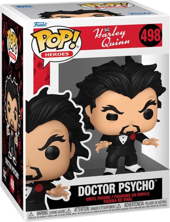 Funko POP! DC Harley Quinn - Doctor Psycho #498 in doos