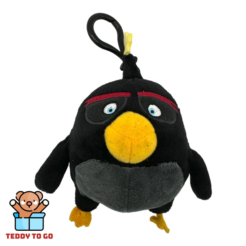 Angry Birds Bomb Bagclip knuffel voorkant