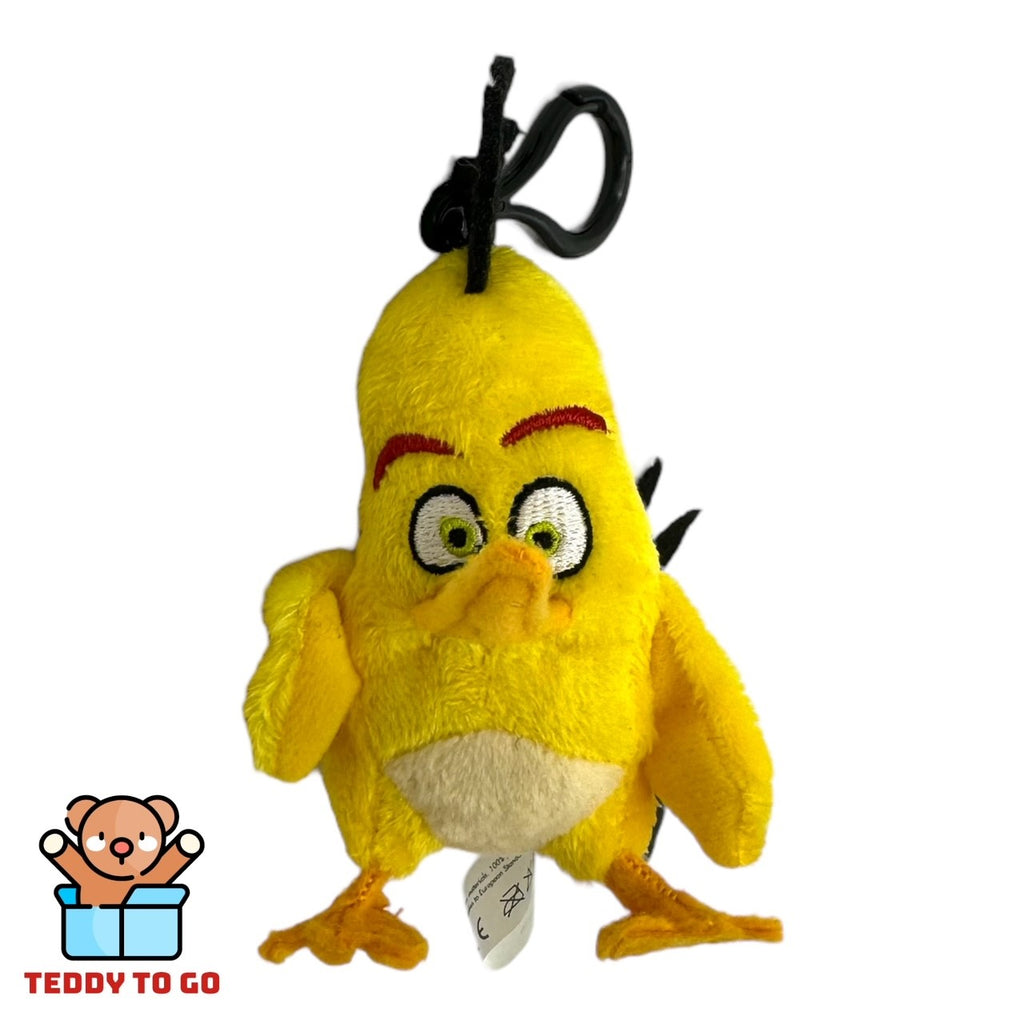 Angry Birds Chuck Bagclip knuffel voorkant