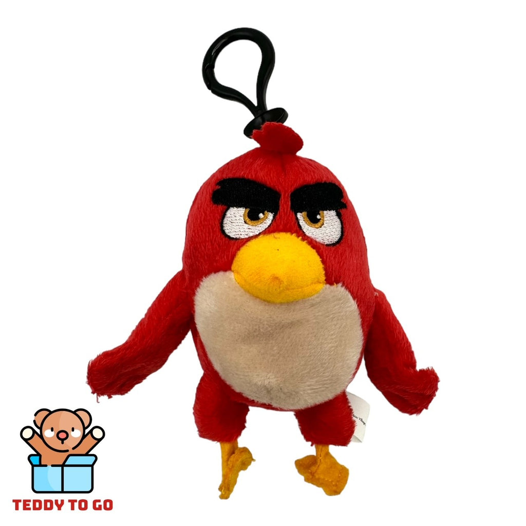 Angry Birds Red Bagclip knuffel voorkant