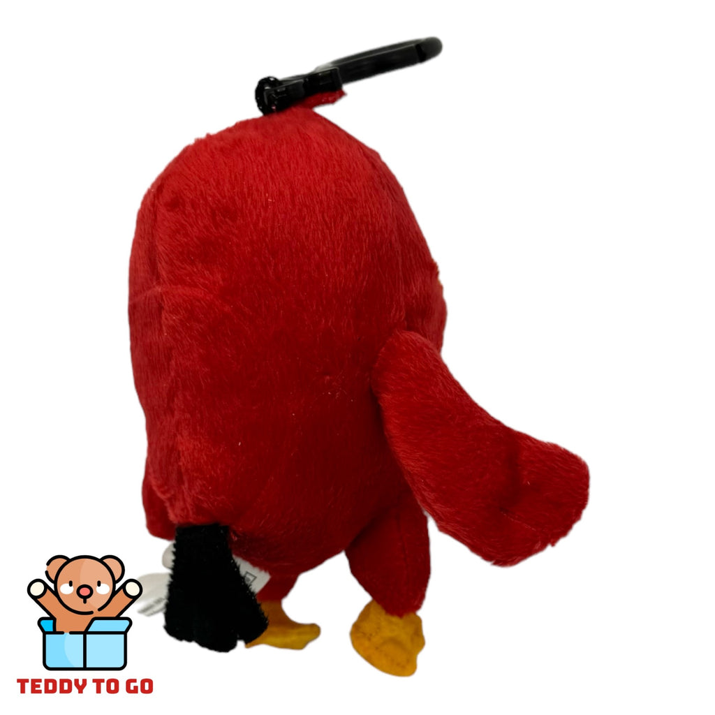 Angry Birds Red Bagclip knuffel achterkant
