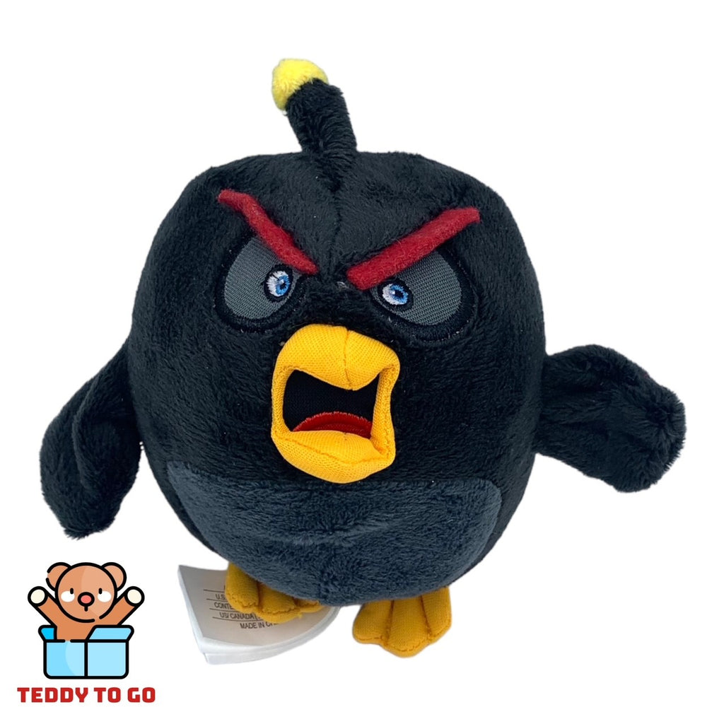 Angry Birds Bomb knuffel voorkant
