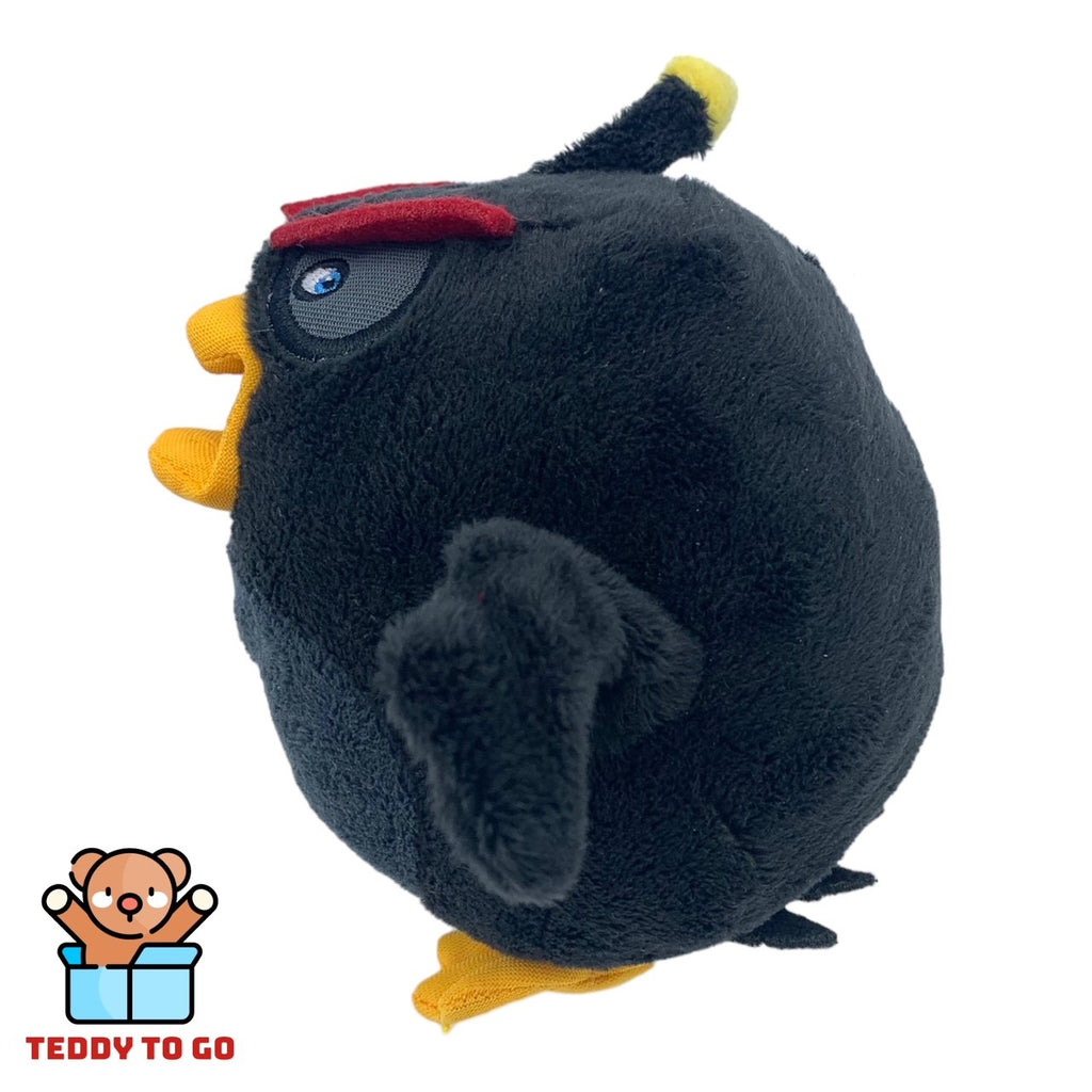 Angry Birds Bomb knuffel zijkant