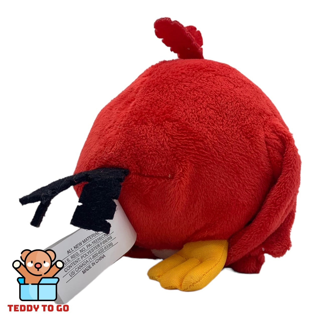 Angry Birds Red knuffel achterkant