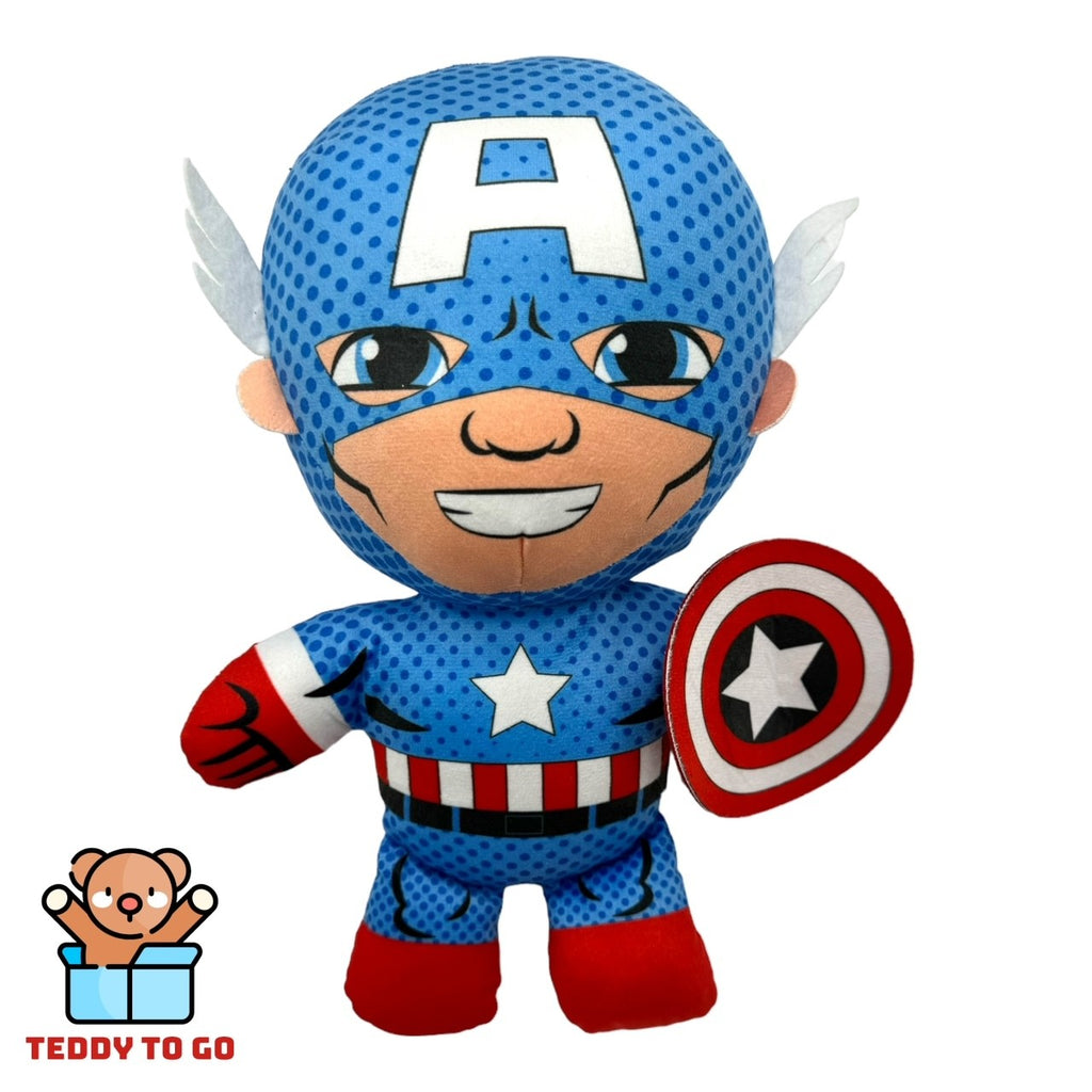 Marvel Avengers Captain America knuffel voorkant