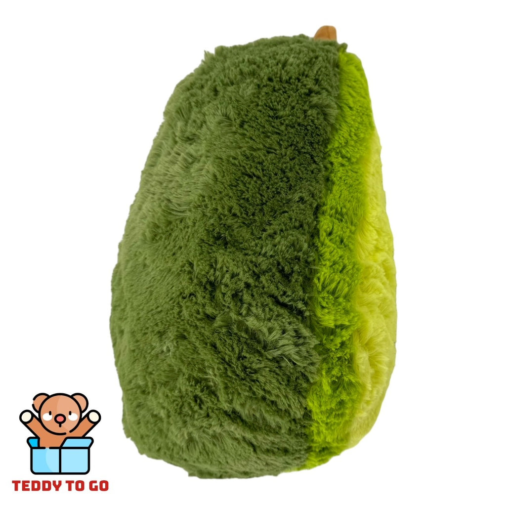 Avocado knuffel achterkant