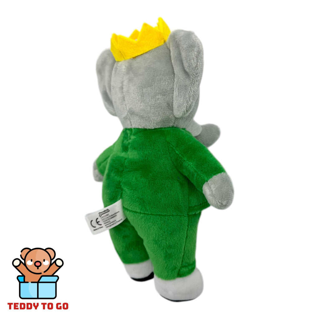 Babar knuffel achterkant