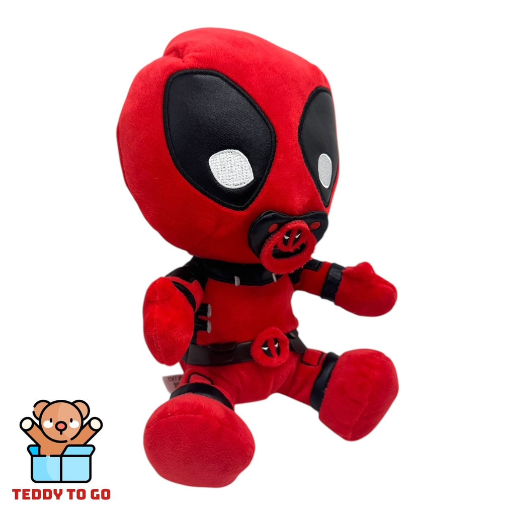 Marvel Deadpool Babypool knuffel zijaanzicht