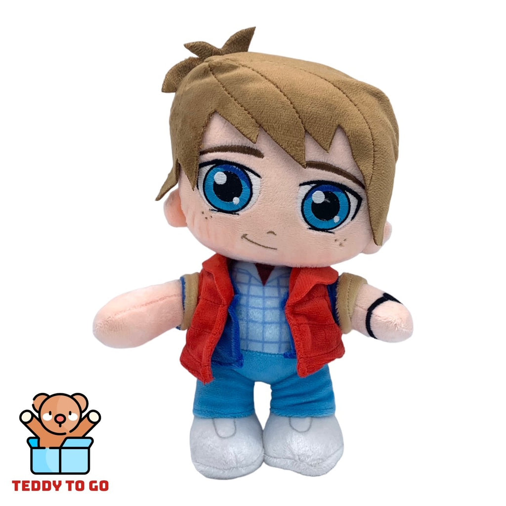 Back to the Future Marty McFly knuffel voorkant