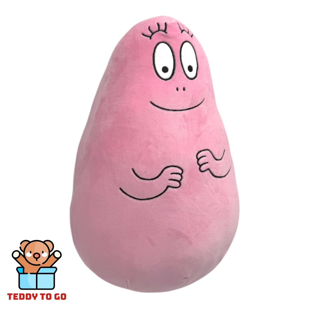 Barbapapa knuffel zijaanzicht