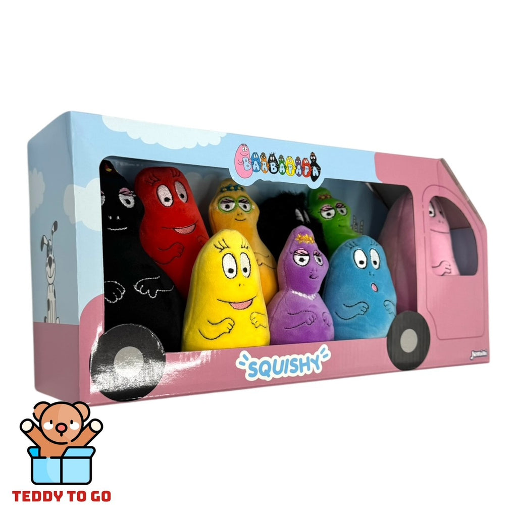 Barbapapa knuffelset zijaanzicht