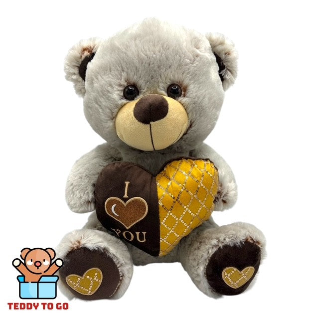 I Love You Teddybeer knuffel