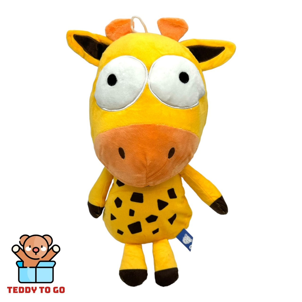 Boggle Eye Giraffe knuffel voorkant
