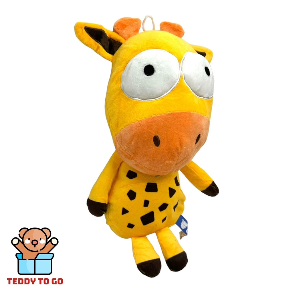 Boggle Eye Giraffe knuffel zijaanzicht
