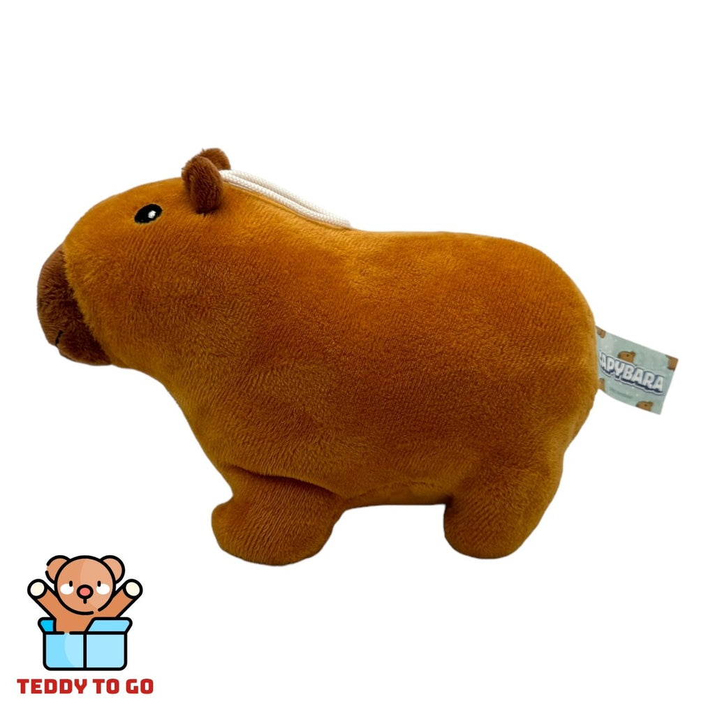 Capybara knuffel zijkant