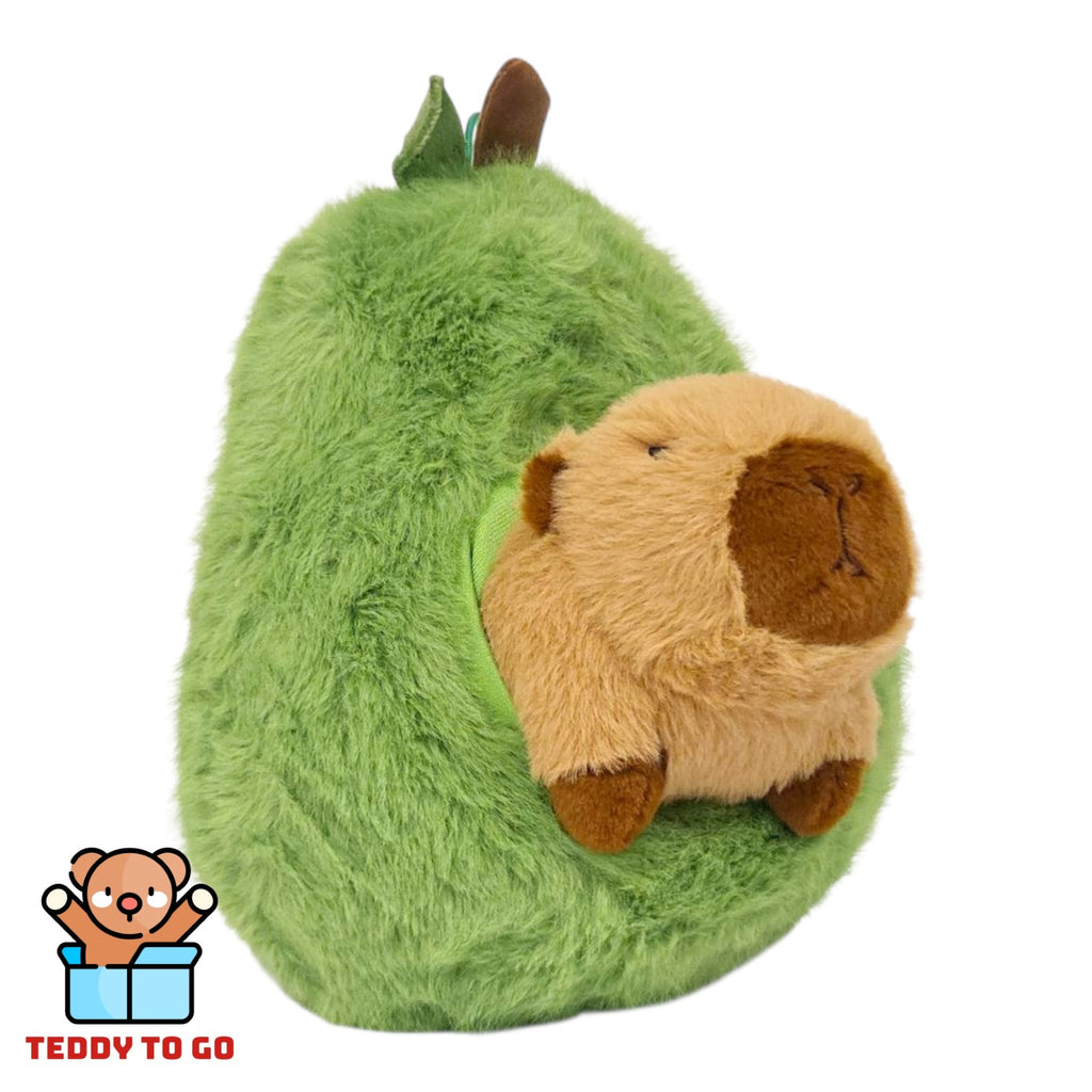 Capybara met Avocado knuffel