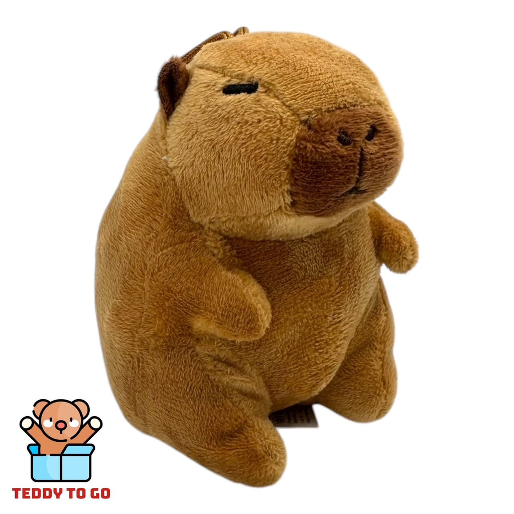 Capybara knuffel zijaanzicht