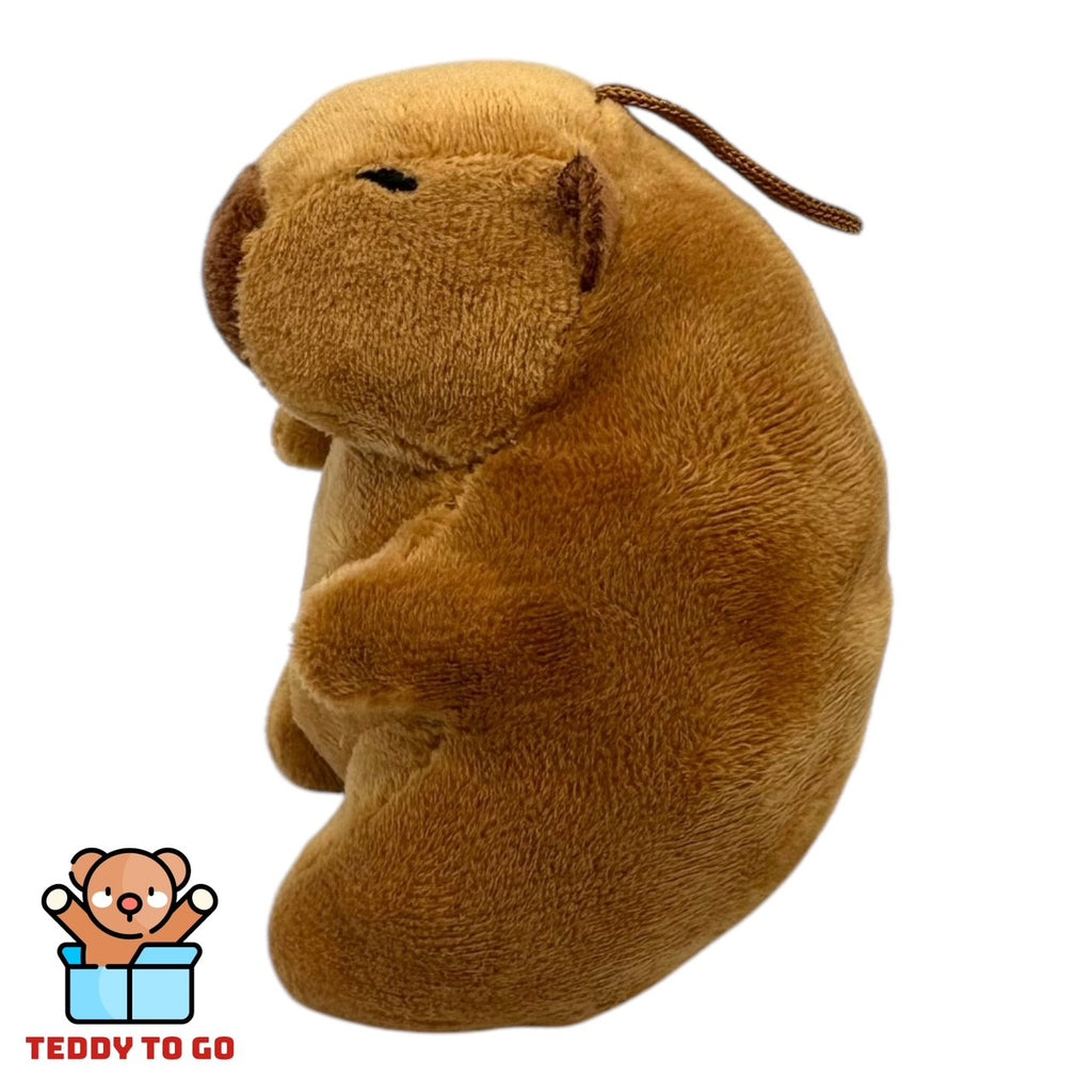 Capybara knuffel zijkant