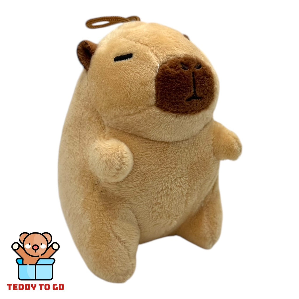 Capybara knuffel zijaanzicht