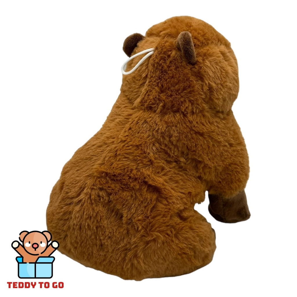 Capybara knuffel achterkant
